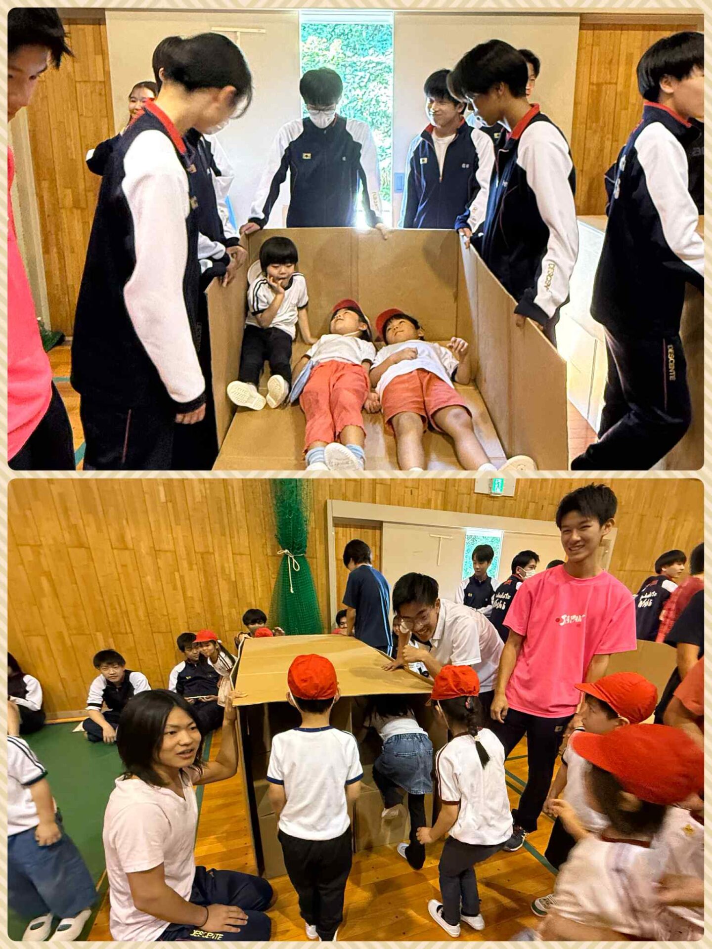 避難所見学